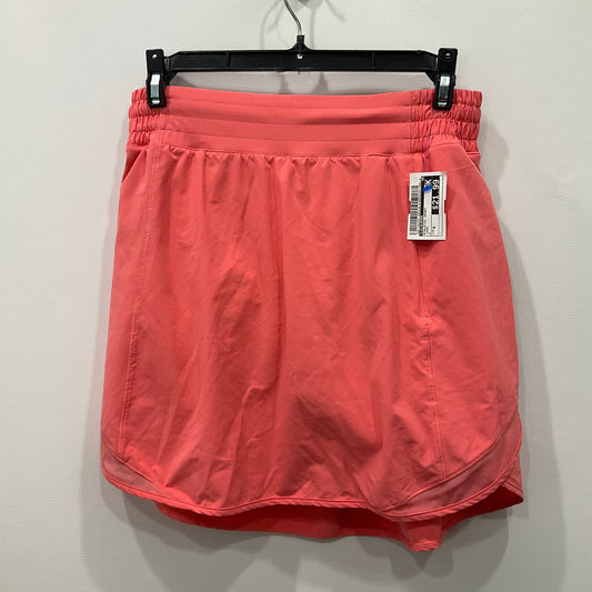 Athletic Skort By Lululemon In Coral, Size: 6