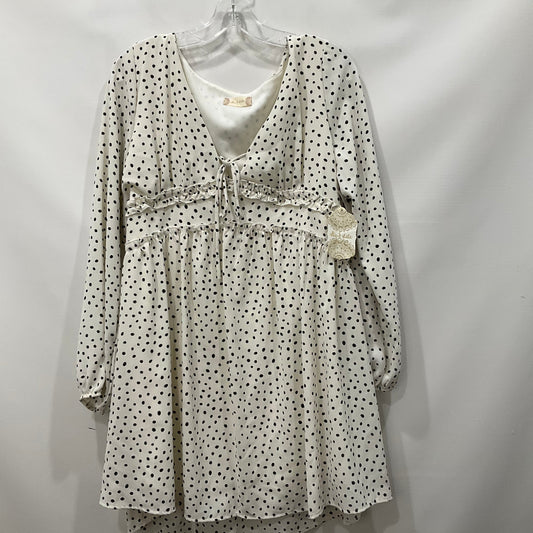 Polkadot Dress Casual Short Altard State, Size L