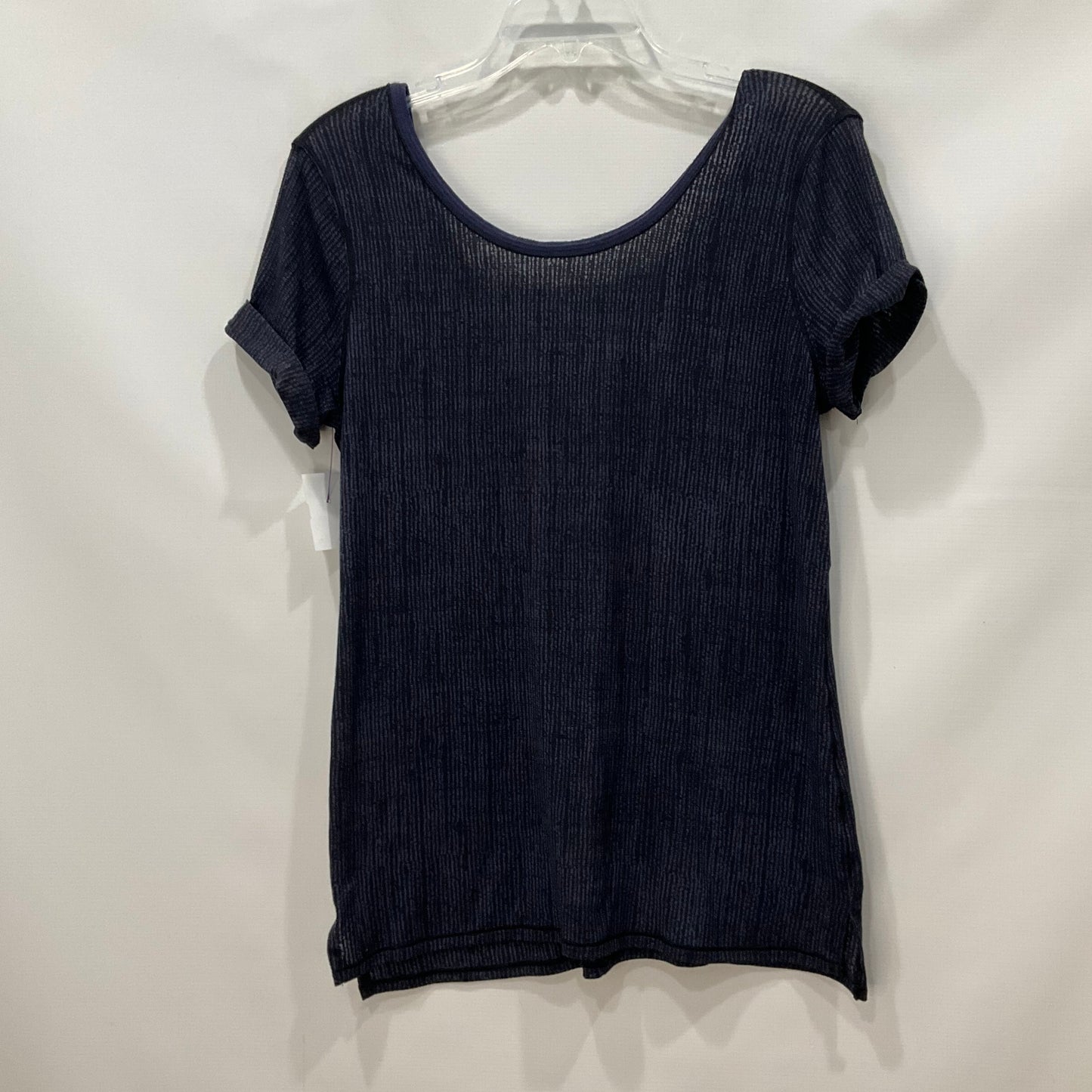 Blue Athletic Top Short Sleeve Lululemon, Size 4