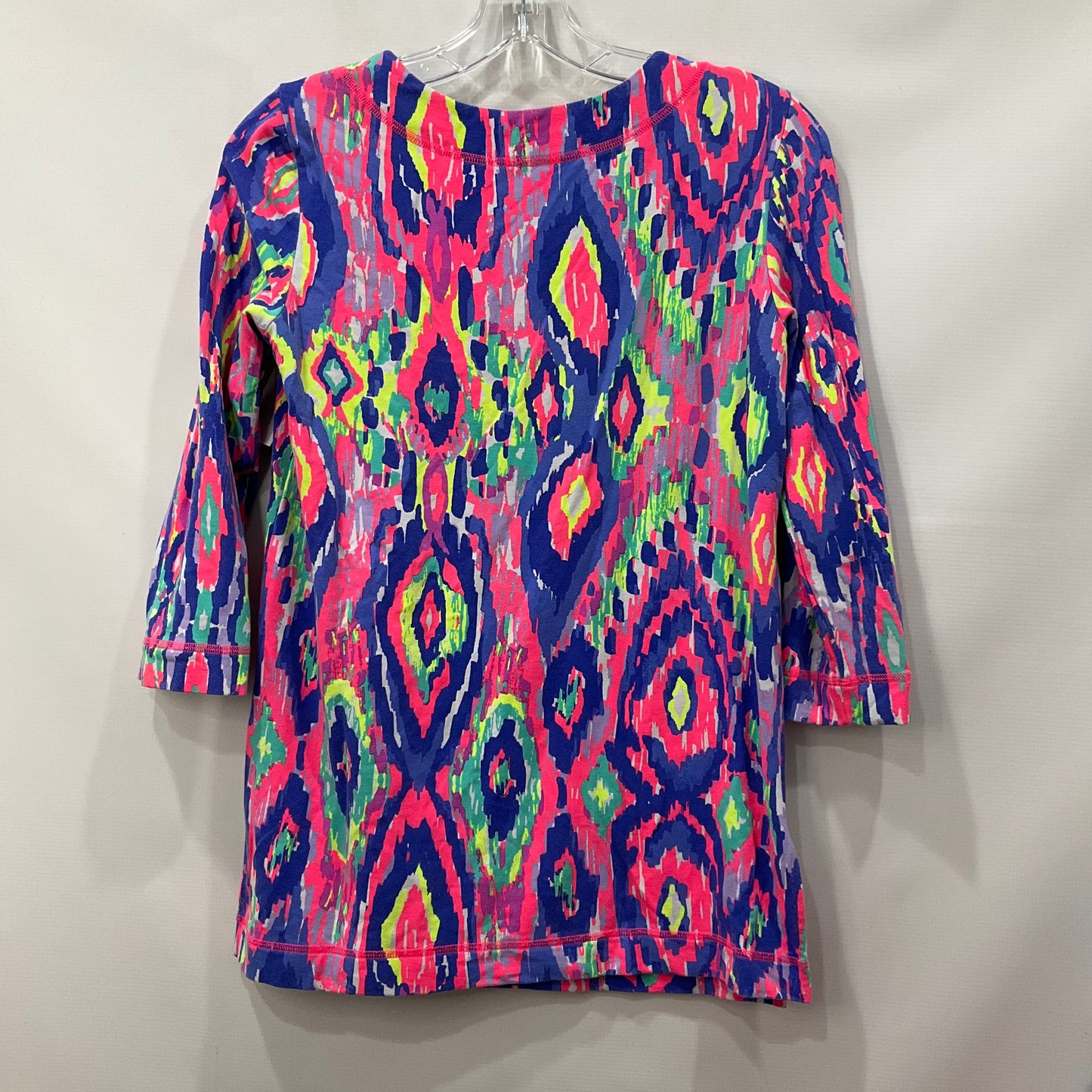 Multi-colored Tunic 3/4 Sleeve Lilly Pulitzer, Size Xs