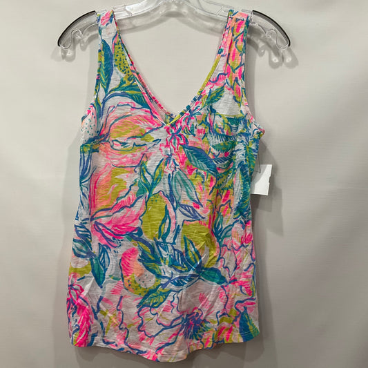 Floral Print Top Sleeveless Lilly Pulitzer, Size S