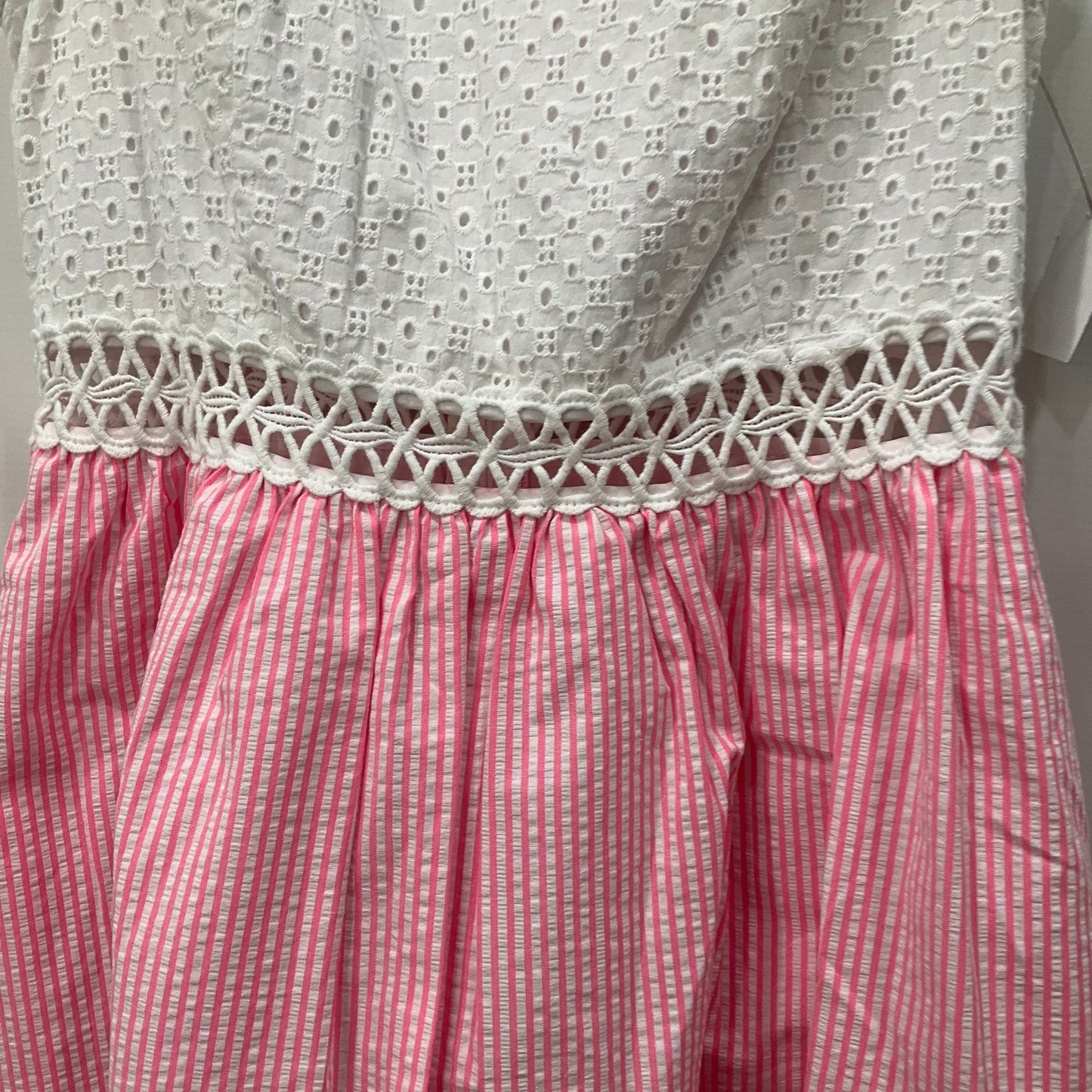 Pink & White Dress Casual Short Lilly Pulitzer, Size 4