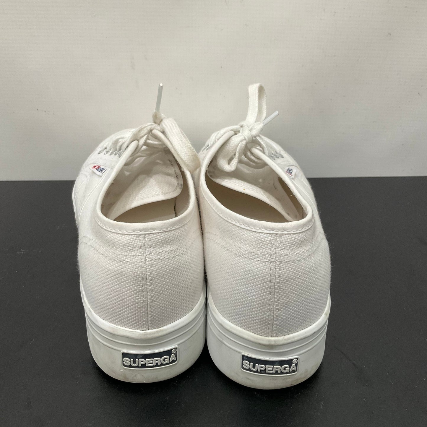 White Shoes Athletic Superga, Size 9.5