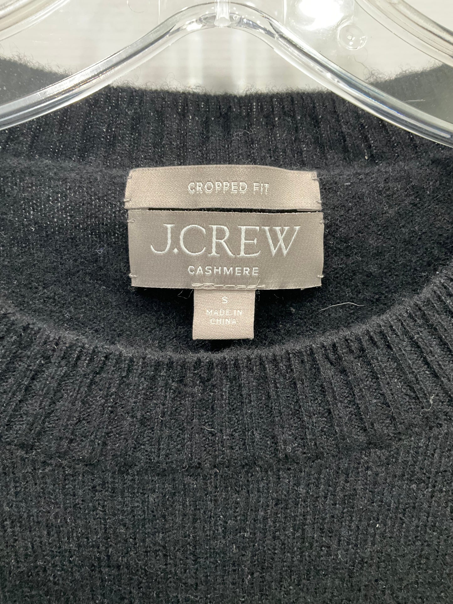 Top Long Sleeve By J. Crew In Black, Size: S