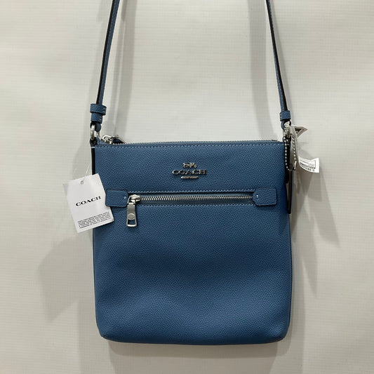 Blue Crossbody Designer Coach, Size Small