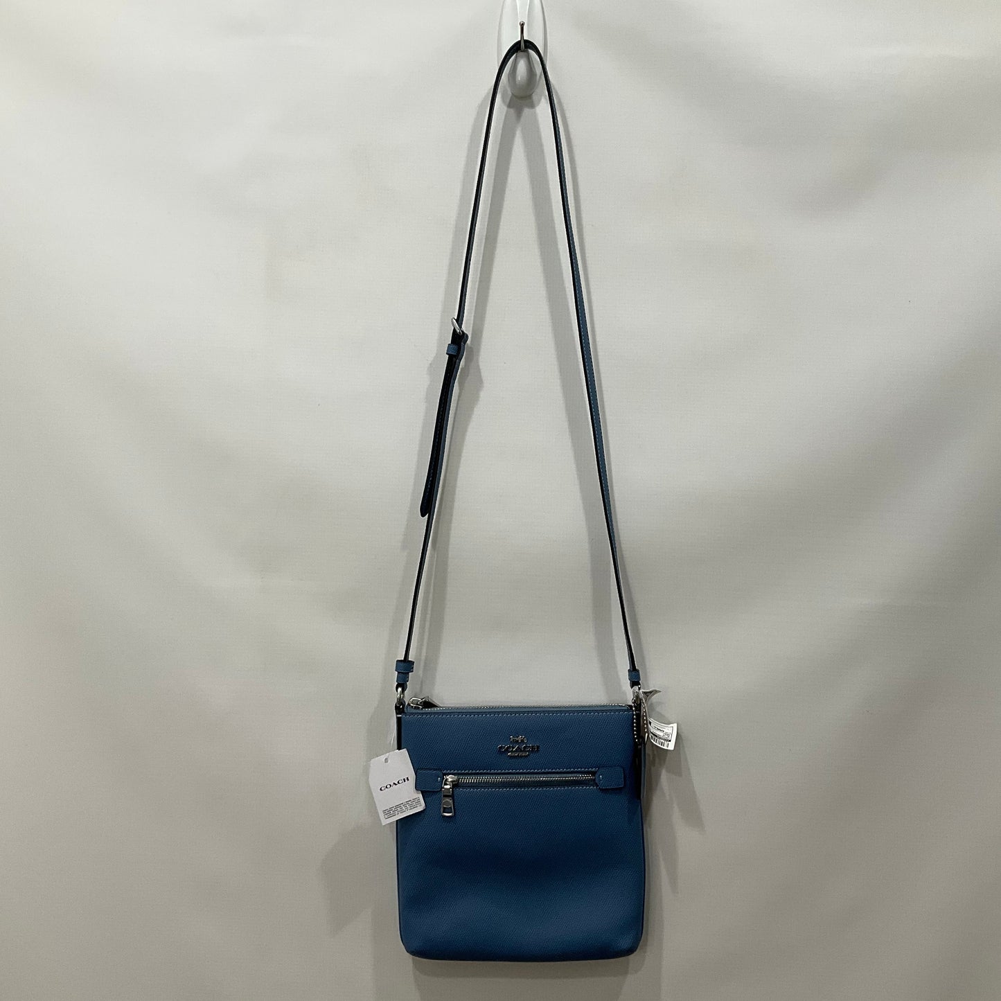 Blue Crossbody Designer Coach, Size Small