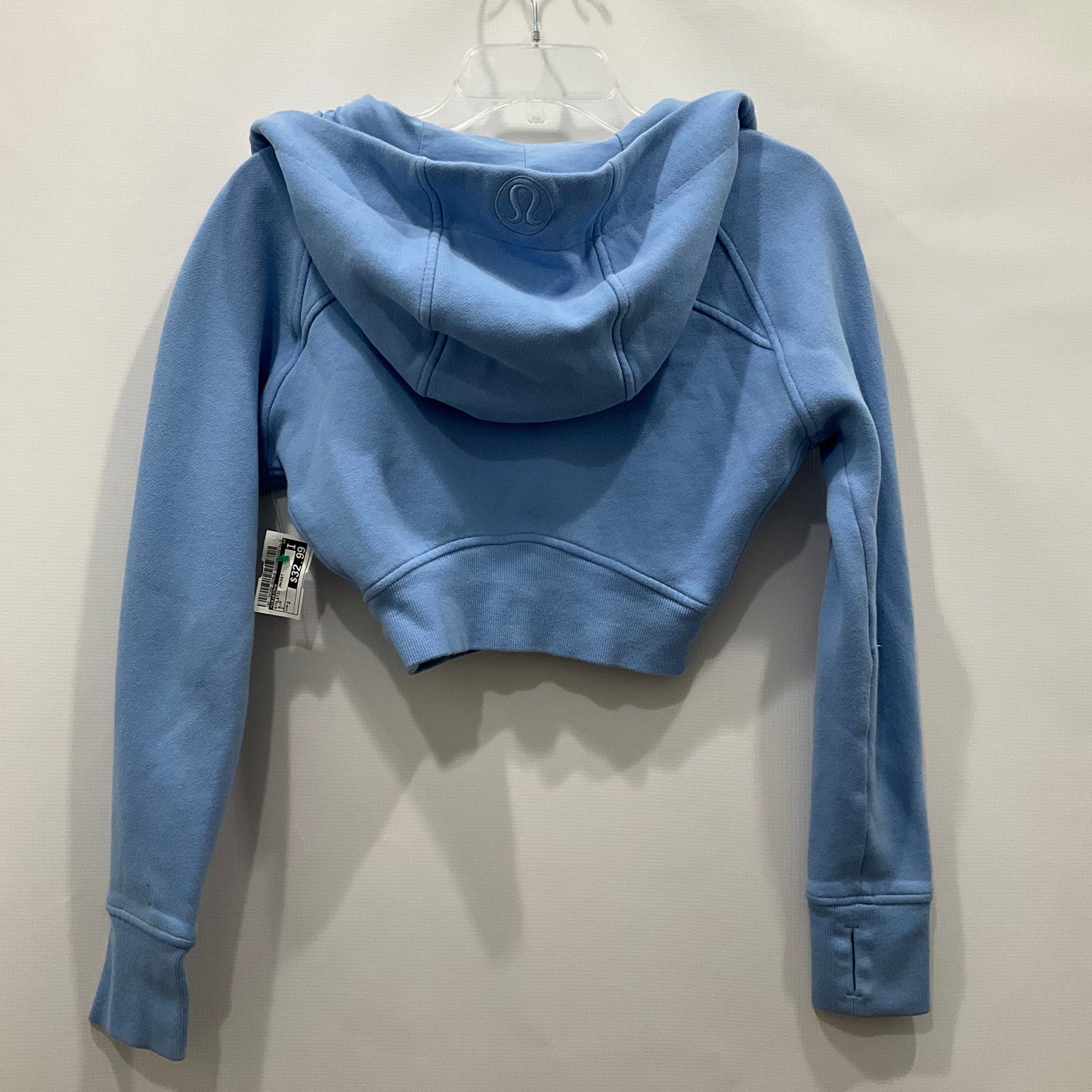 Athletic Jacket By Lululemon In Blue, Size: 2