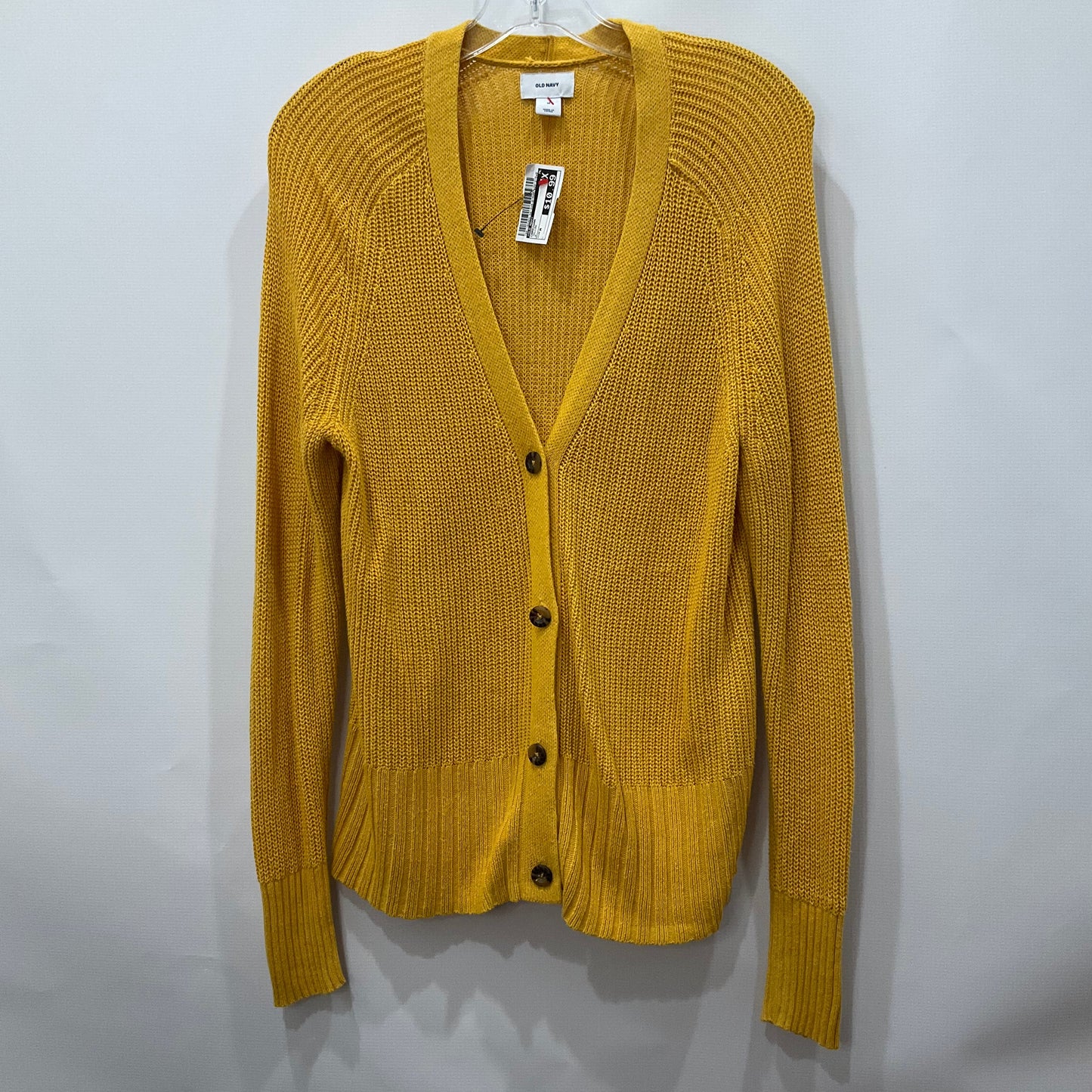 Yellow Cardigan Old Navy, Size M