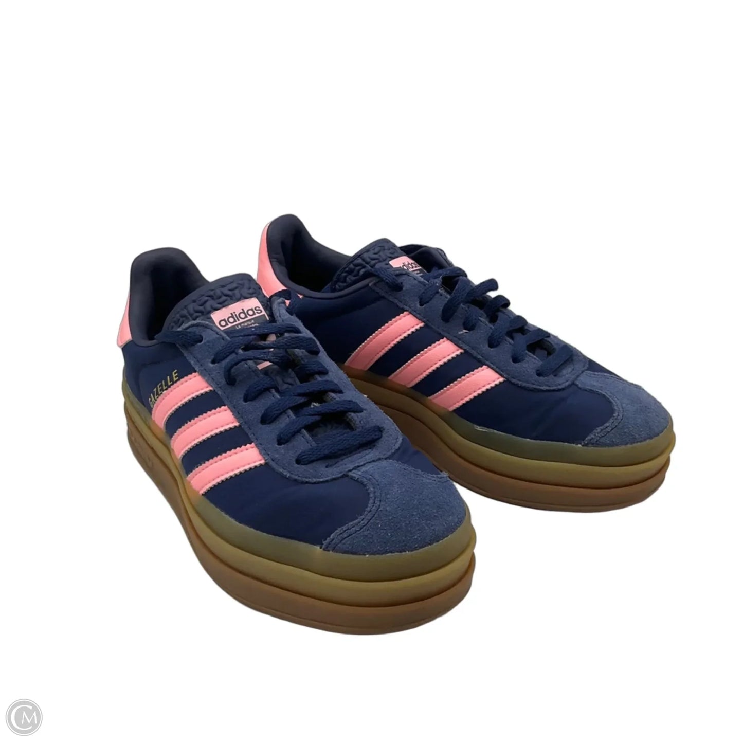 Shoes Athletic By Adidas In Blue & Pink, Size: 7