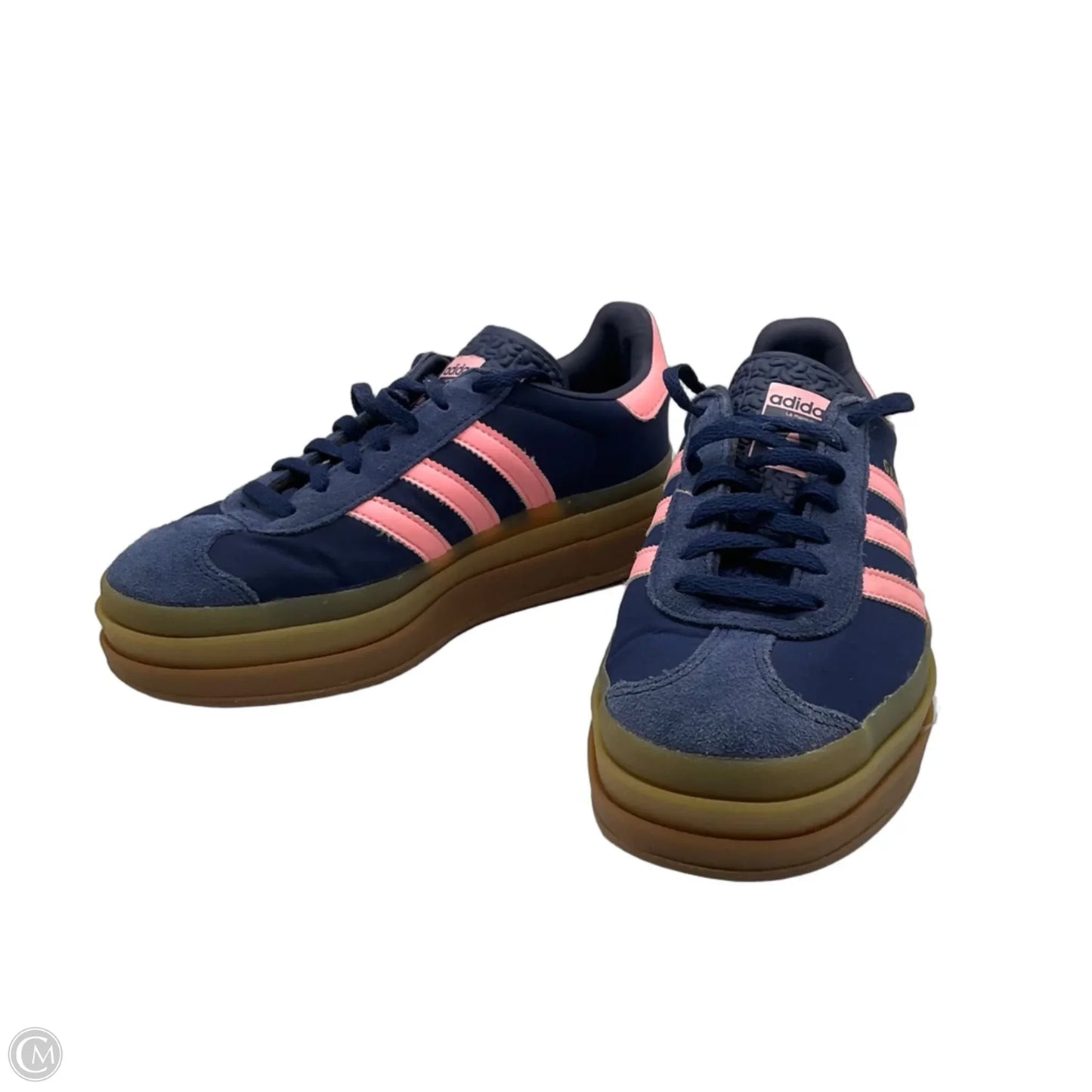 Shoes Athletic By Adidas In Blue & Pink, Size: 7