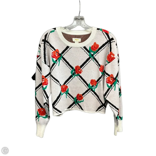 Sweater By Maeve In White, Size: Xs