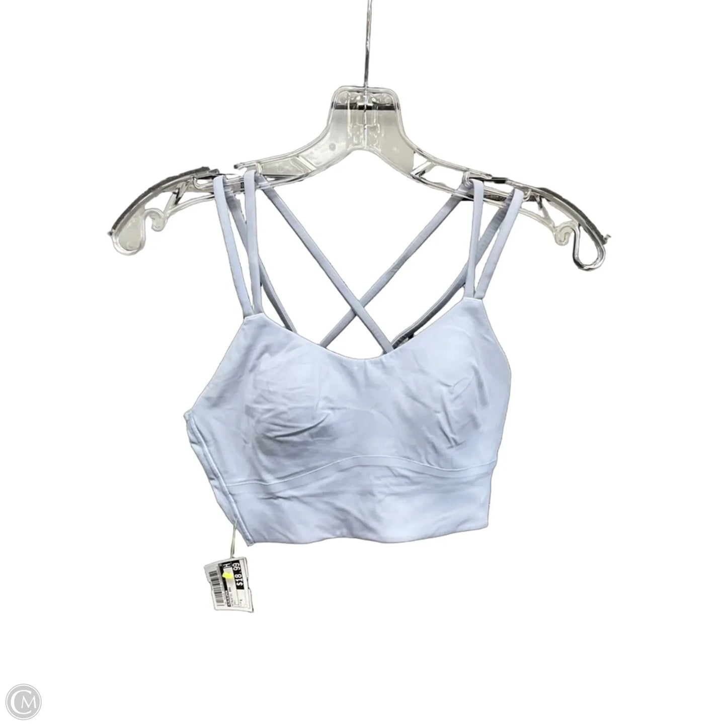Athletic Bra By Lululemon In Light Blue, Size: S