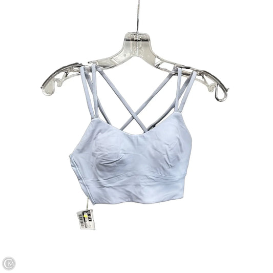 Athletic Bra By Lululemon In Light Blue, Size: S