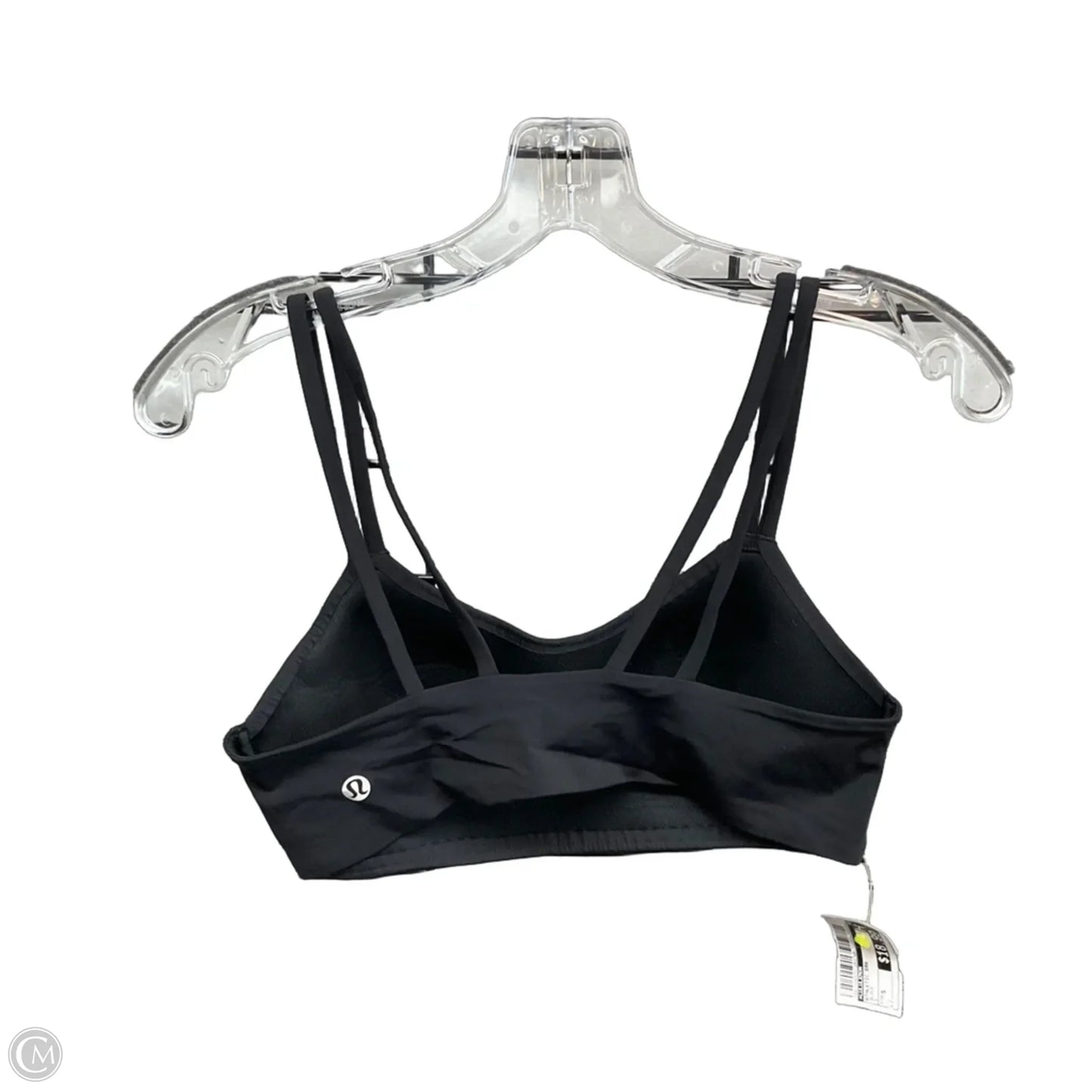 Athletic Bra By Lululemon In Black, Size: S