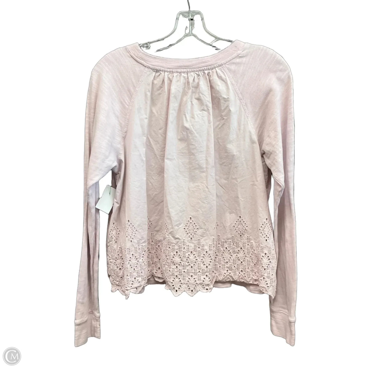 Top Long Sleeve By J. Crew In Pink, Size: M