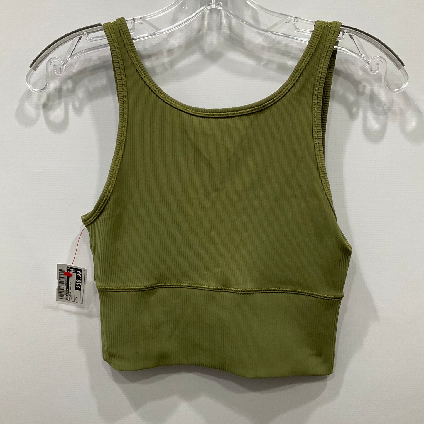 Athletic Tank Top By Lululemon In Green, Size: 4