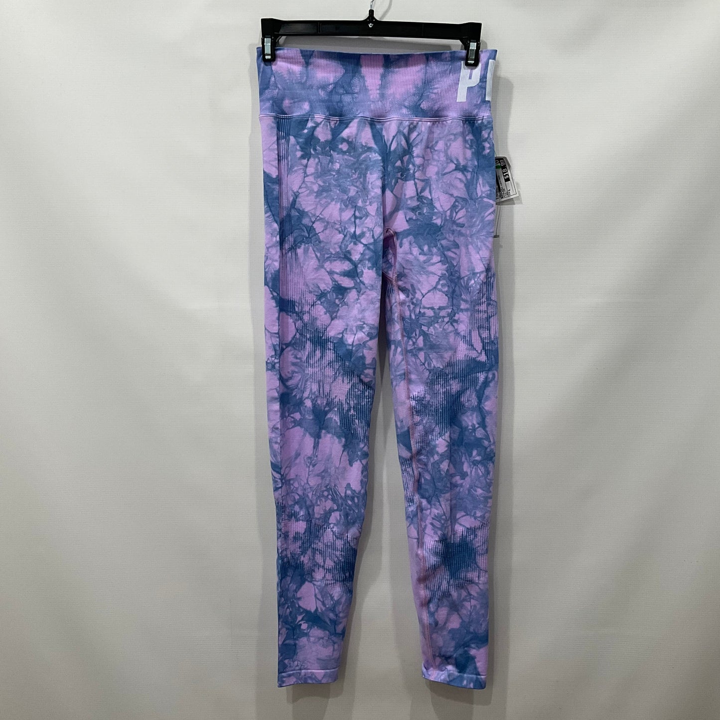 Tie Dye Athletic Leggings Pink, Size S