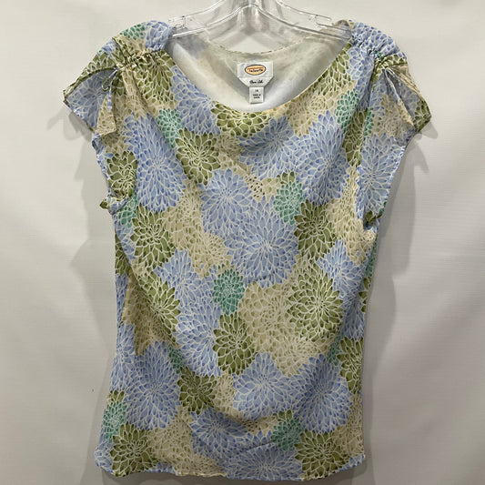 Blue Green Top Sleeveless Talbots, Size 14