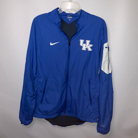 Blue Jacket Windbreaker Nike Apparel, Size M