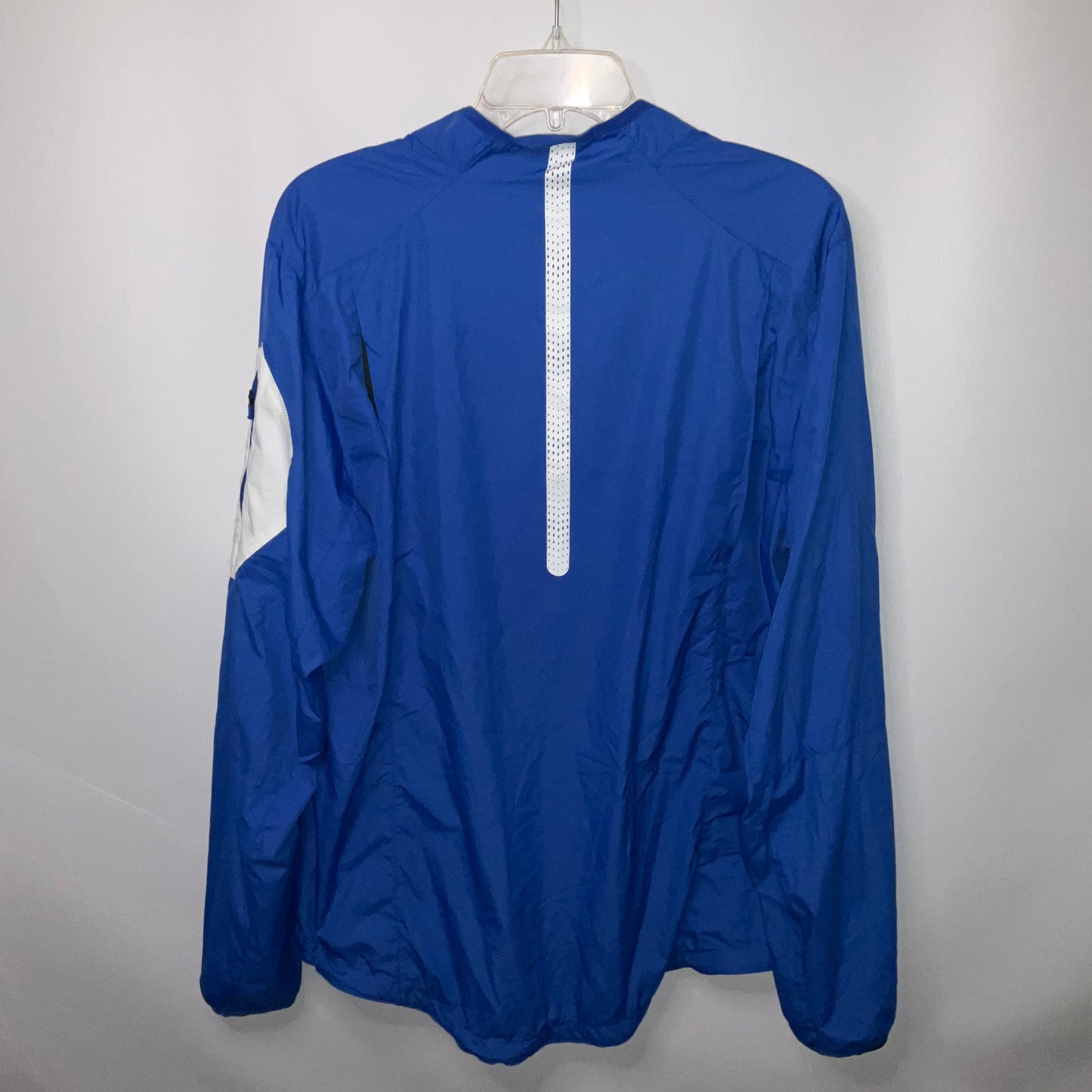 Blue Jacket Windbreaker Nike Apparel, Size M