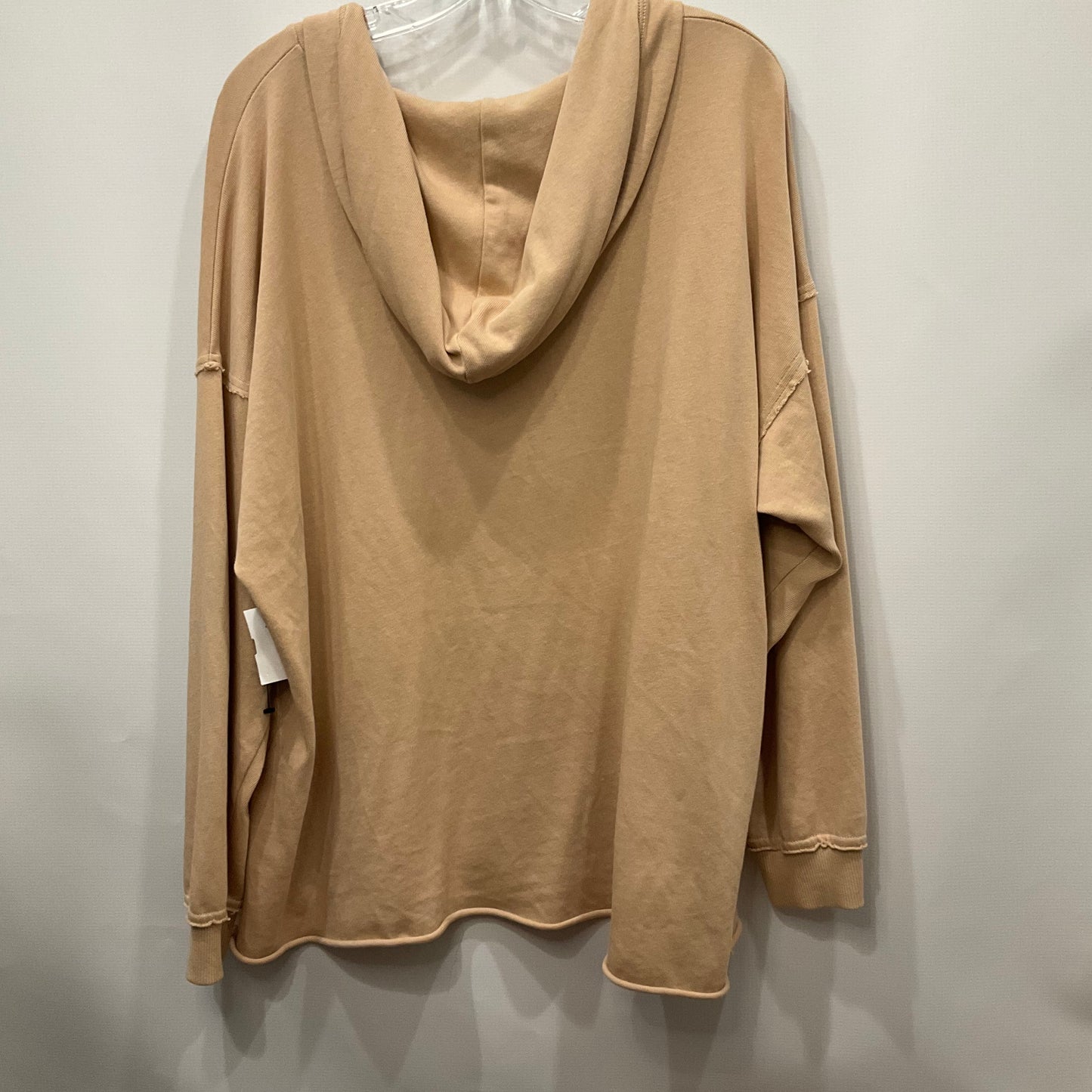 Tan Sweatshirt Hoodie Crewneck Crewneck Aerie, Size Xs