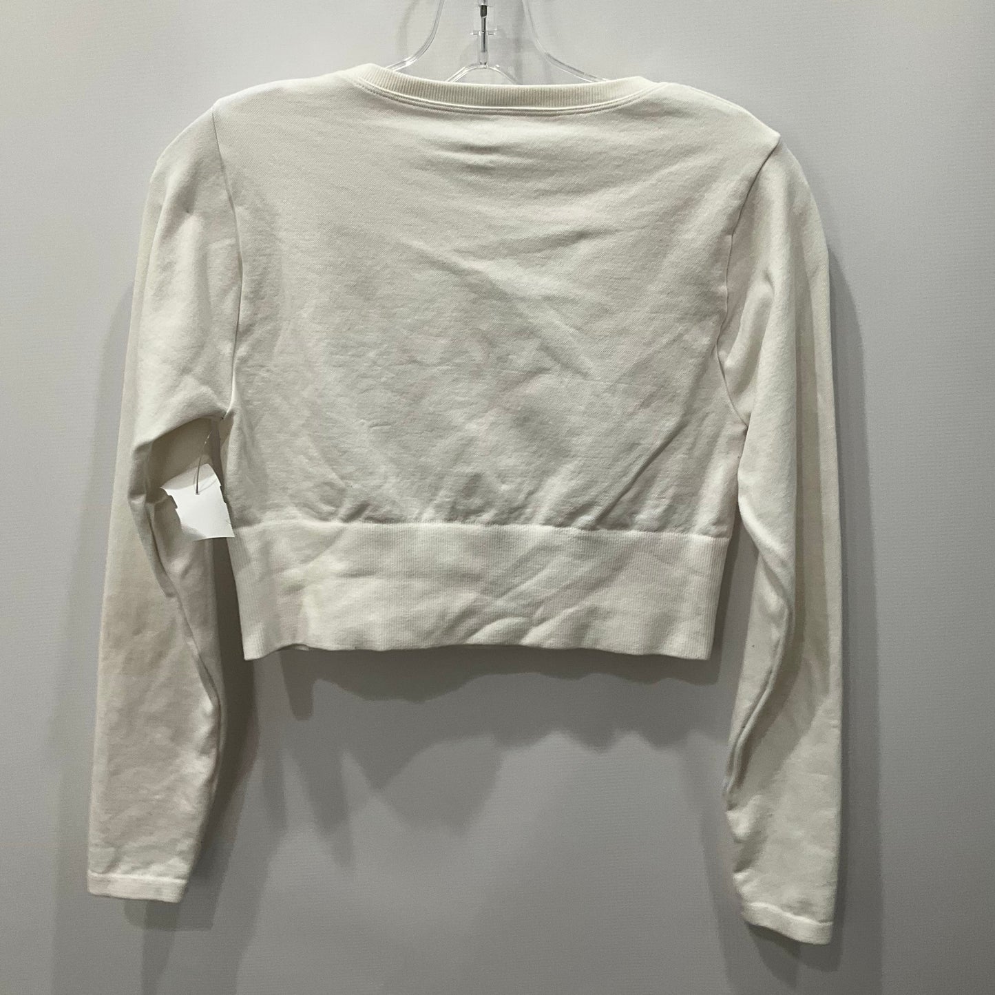 Top Long Sleeve Basic By Aerie In White, Size: M