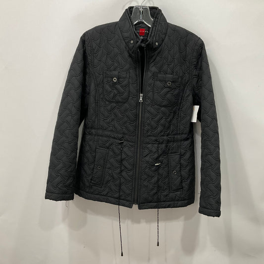 Coat Puffer & Quilted By Gallery In Black, Size: M