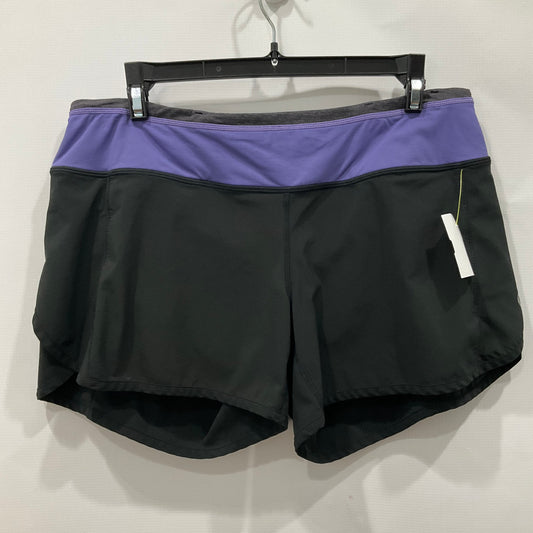 Athletic Shorts By Lululemon In Black, Size: 8