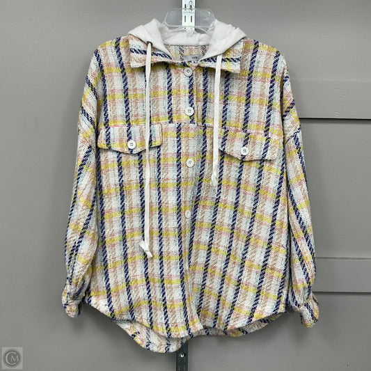 Jacket Shirt By Fate In Multi-colored, Size: M