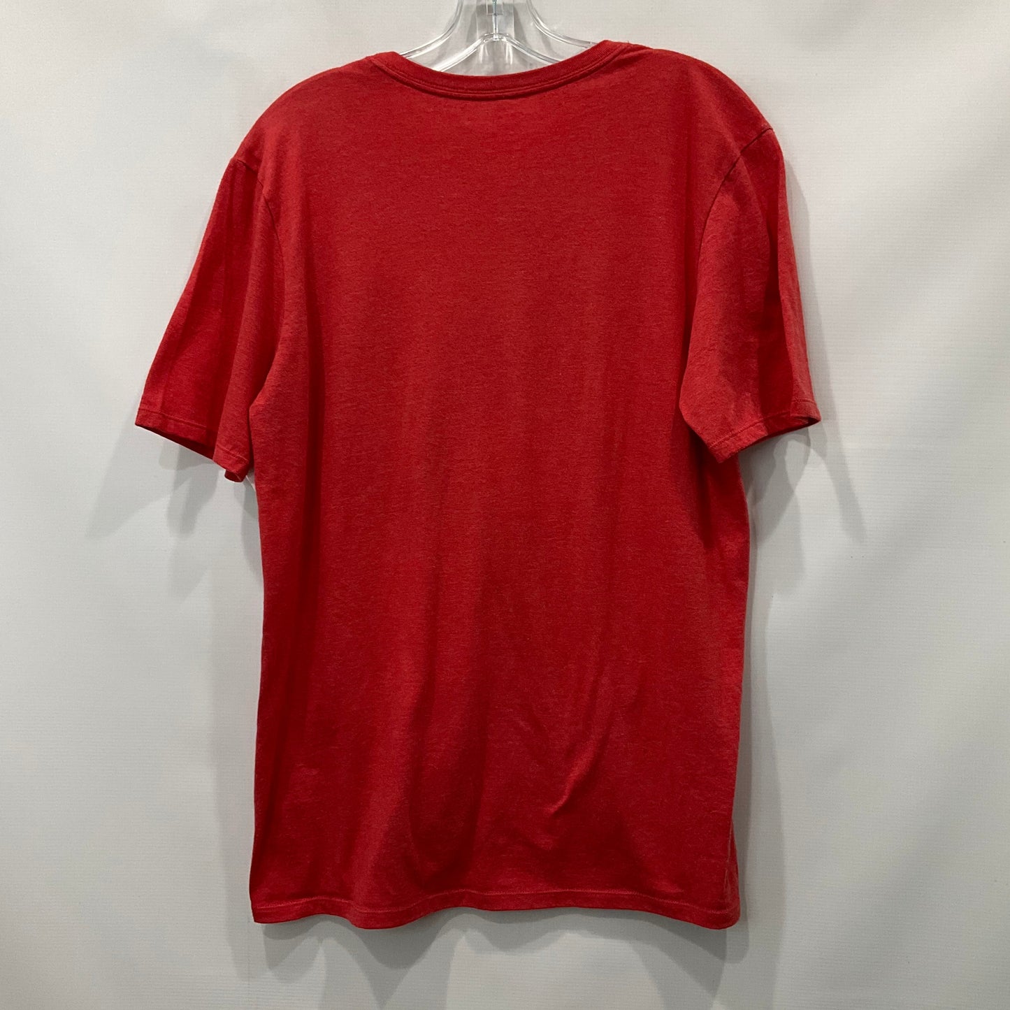 Red Top Short Sleeve Nike Apparel, Size M
