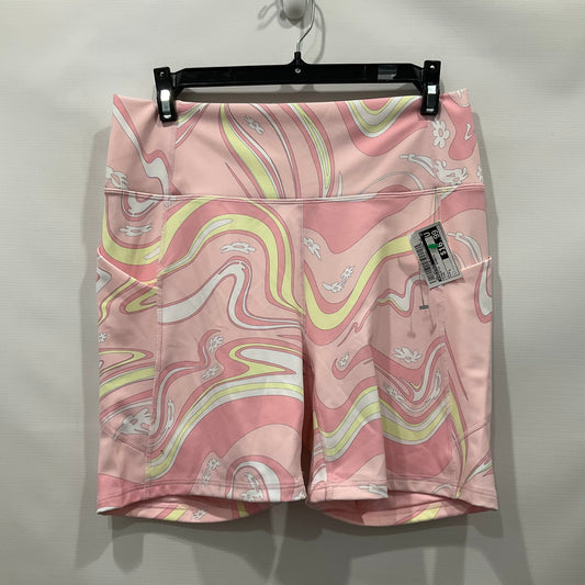 Pink Athletic Shorts Fabletics, Size L