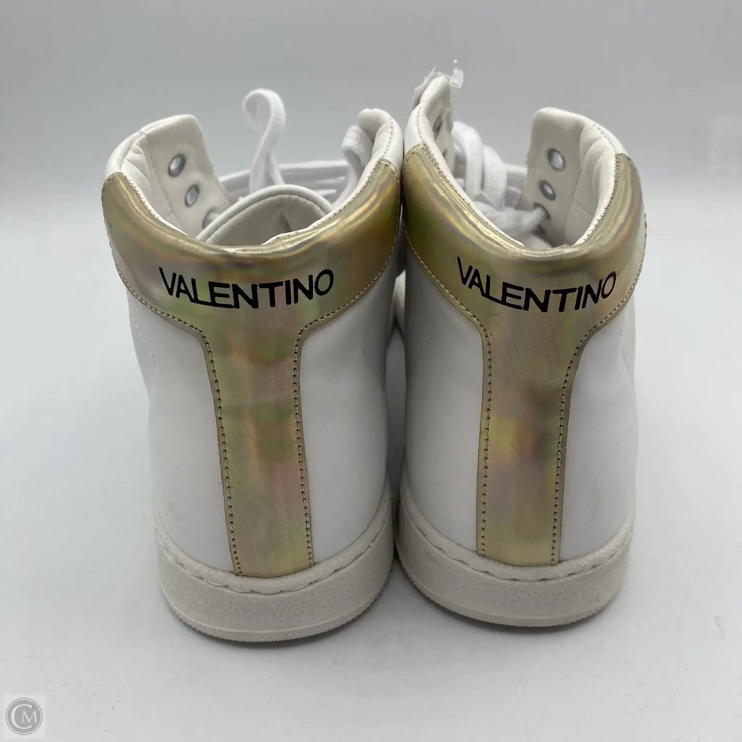 Shoes Designer By Valentino-mario In White, Size: 8