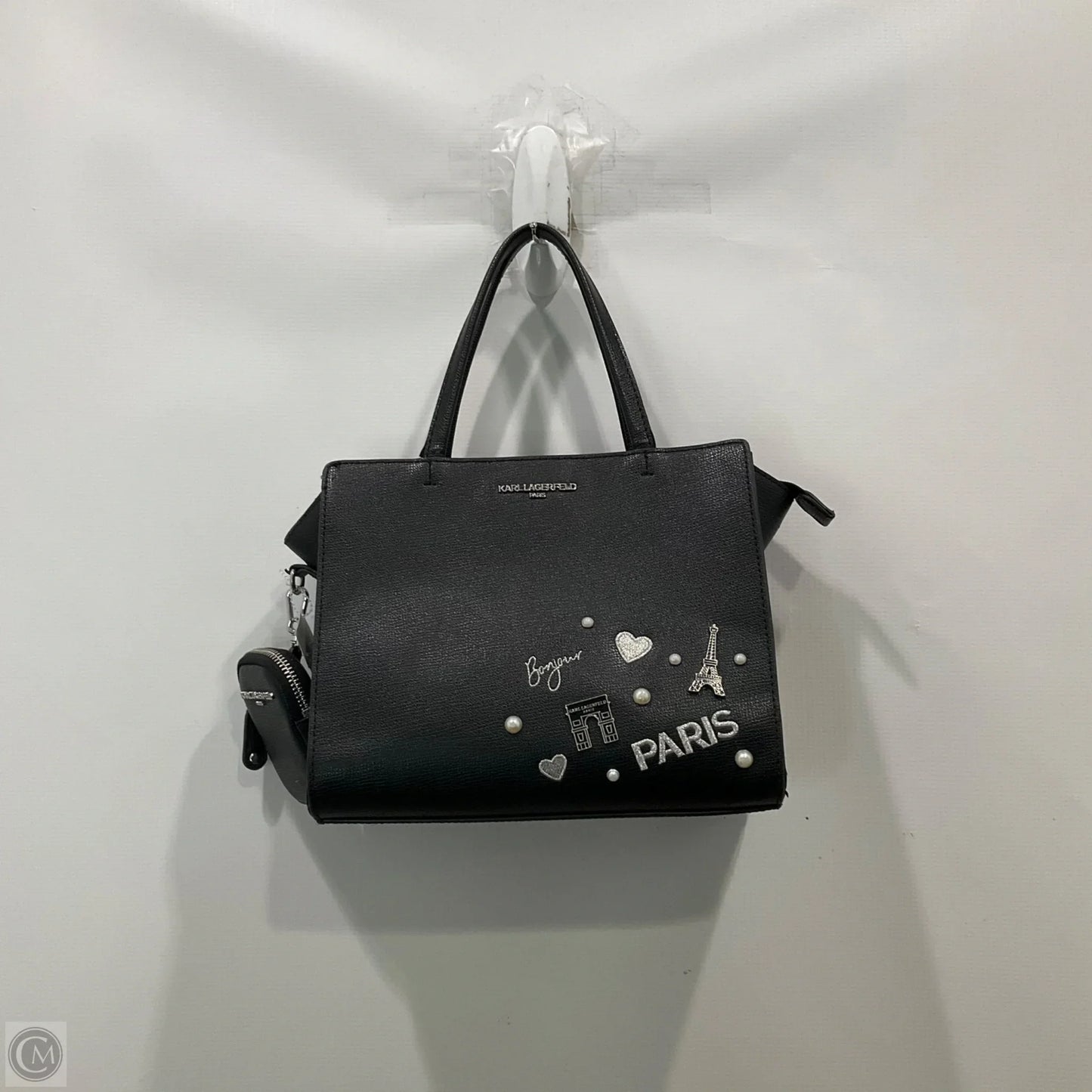 Handbag Designer By Karl Lagerfeld, Size: Medium
