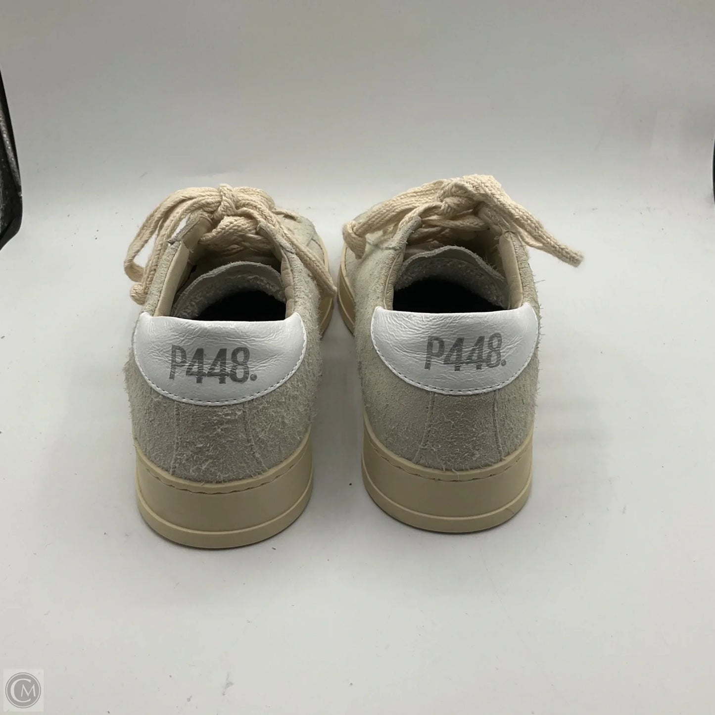 Shoes Sneakers By P448 In Cream, Size: 7