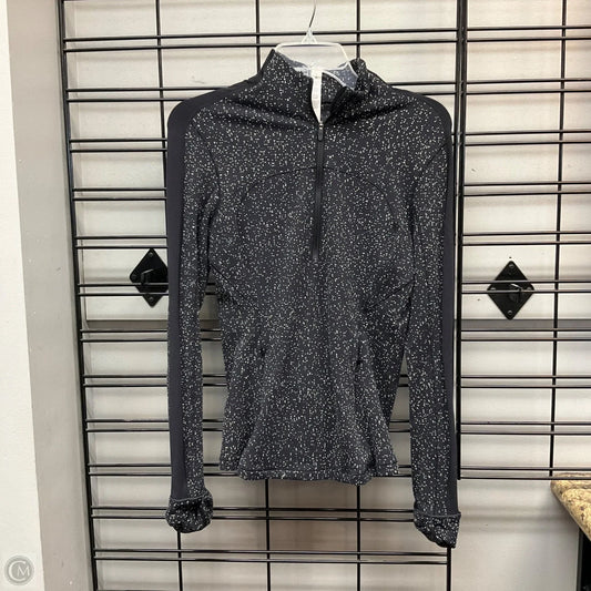 Athletic Jacket By Lululemon In Black, Size: 8