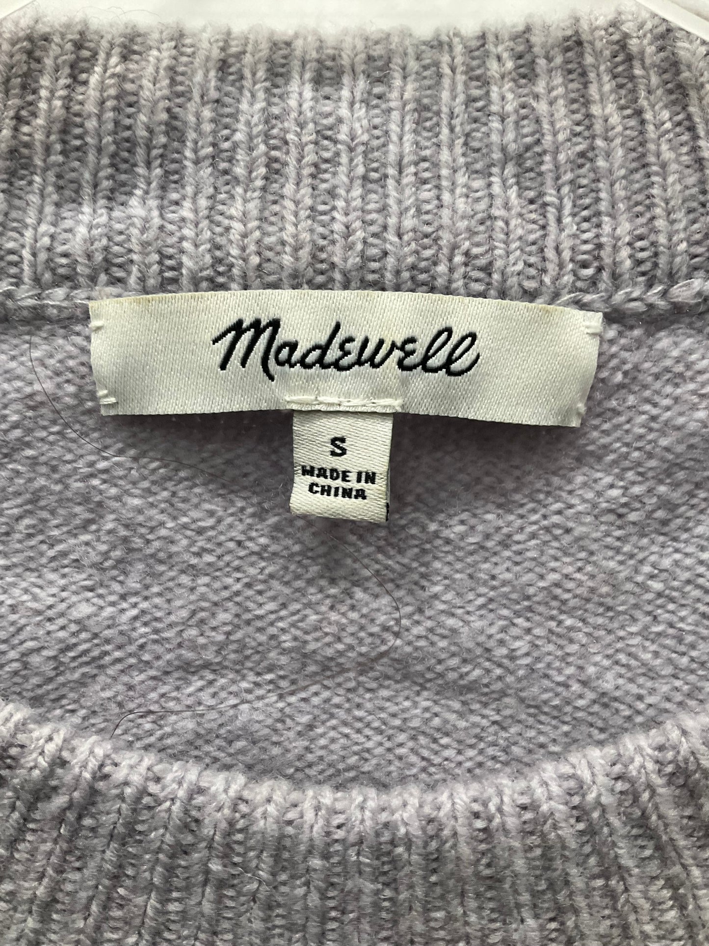 Sweater By Madewell In Purple, Size: S