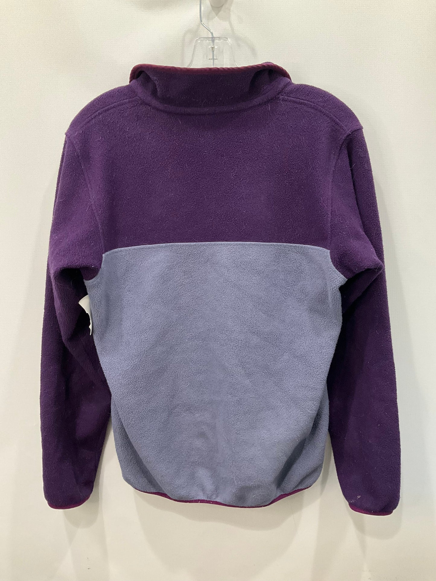 Jacket Fleece By Patagonia In Purple, Size: S