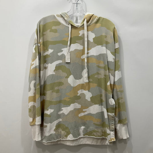 Top Long Sleeve By Aerie In Camouflage Print, Size: Xs