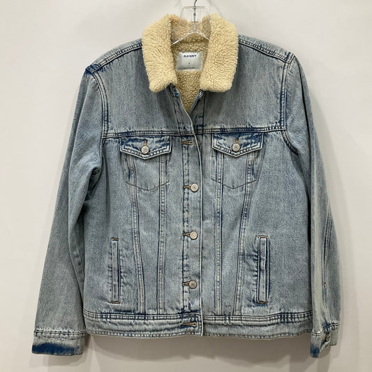 Jacket Denim By Old Navy In Blue Denim, Size: L