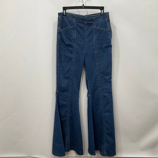 Jeans Flared By We The Free In Blue Denim, Size: 6