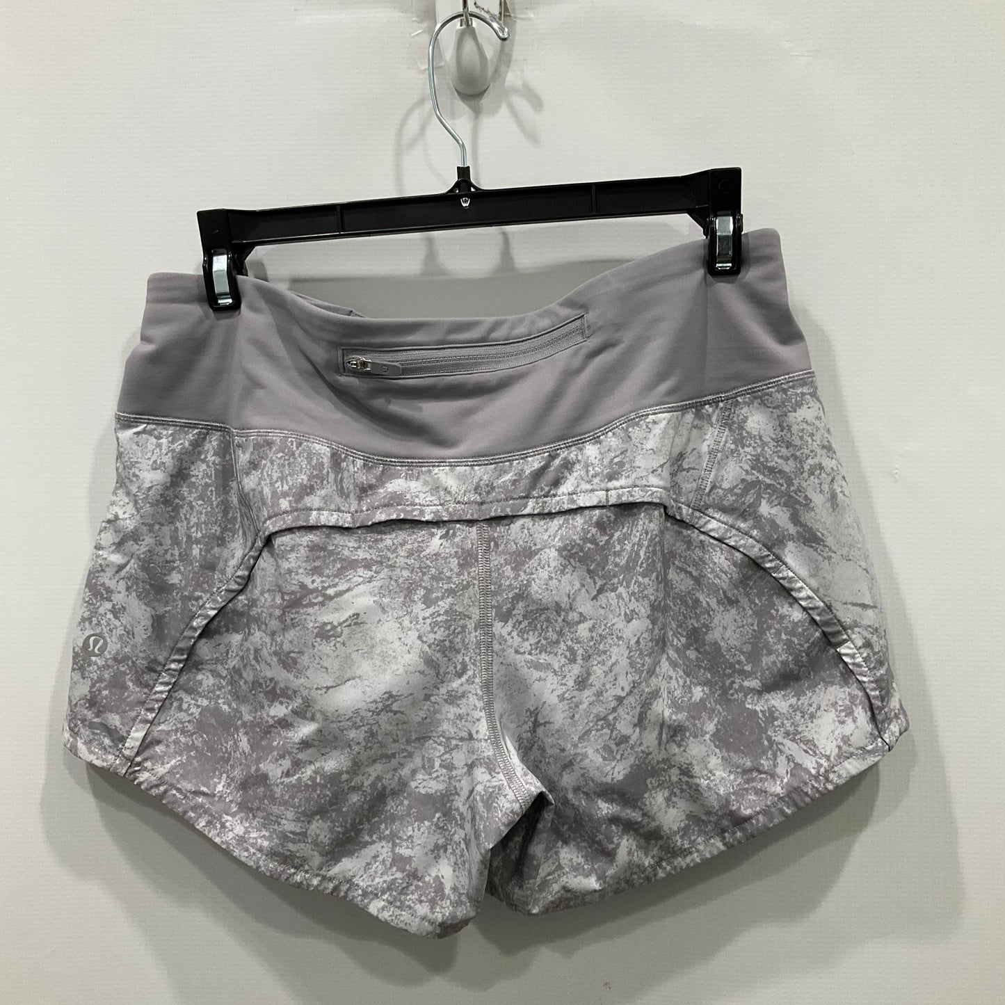 Athletic Shorts By Lululemon In Grey, Size: 6