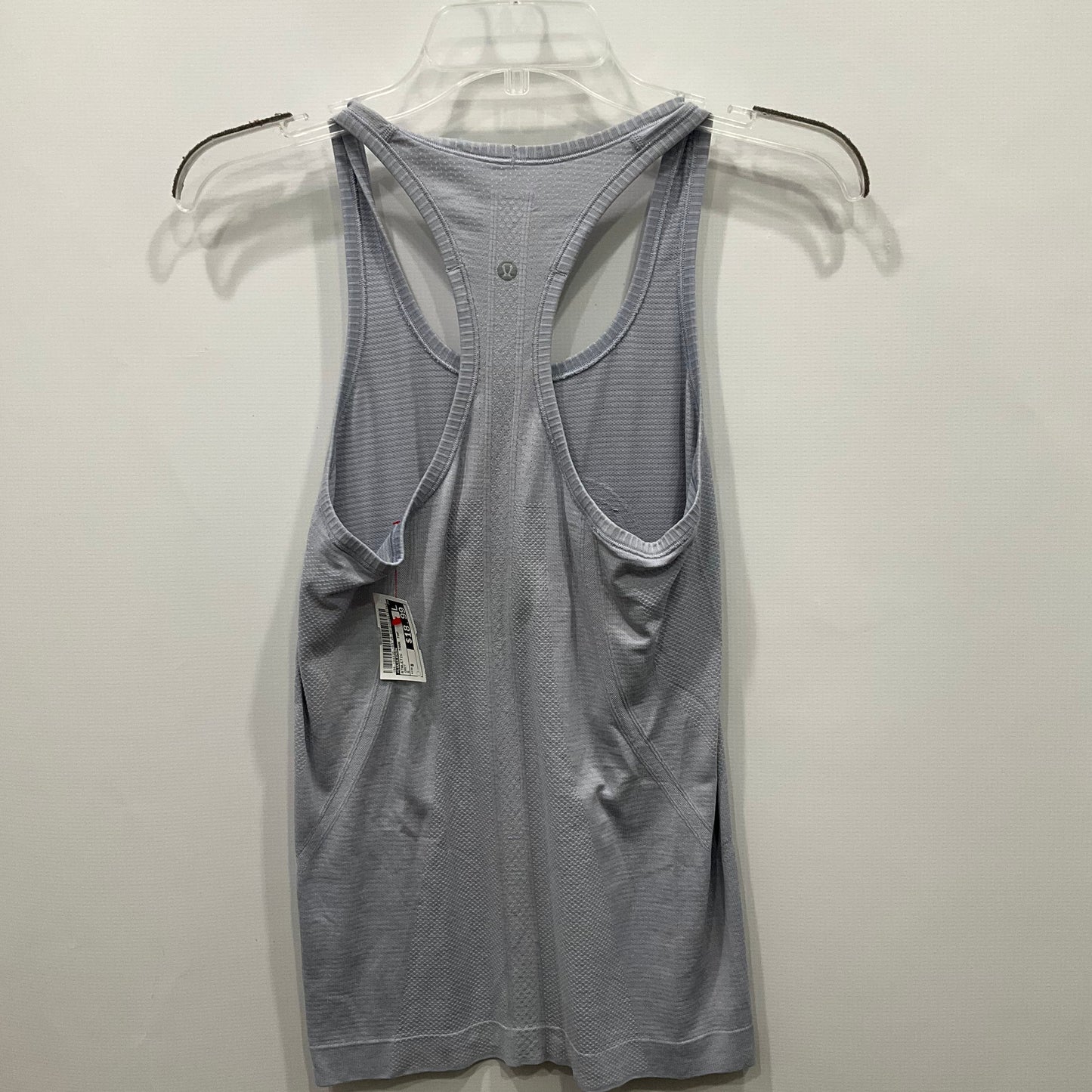 Athletic Tank Top By Lululemon In Grey, Size: 8