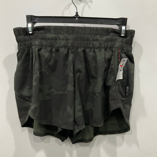 Athletic Shorts By Lululemon In Camouflage Print, Size: 6