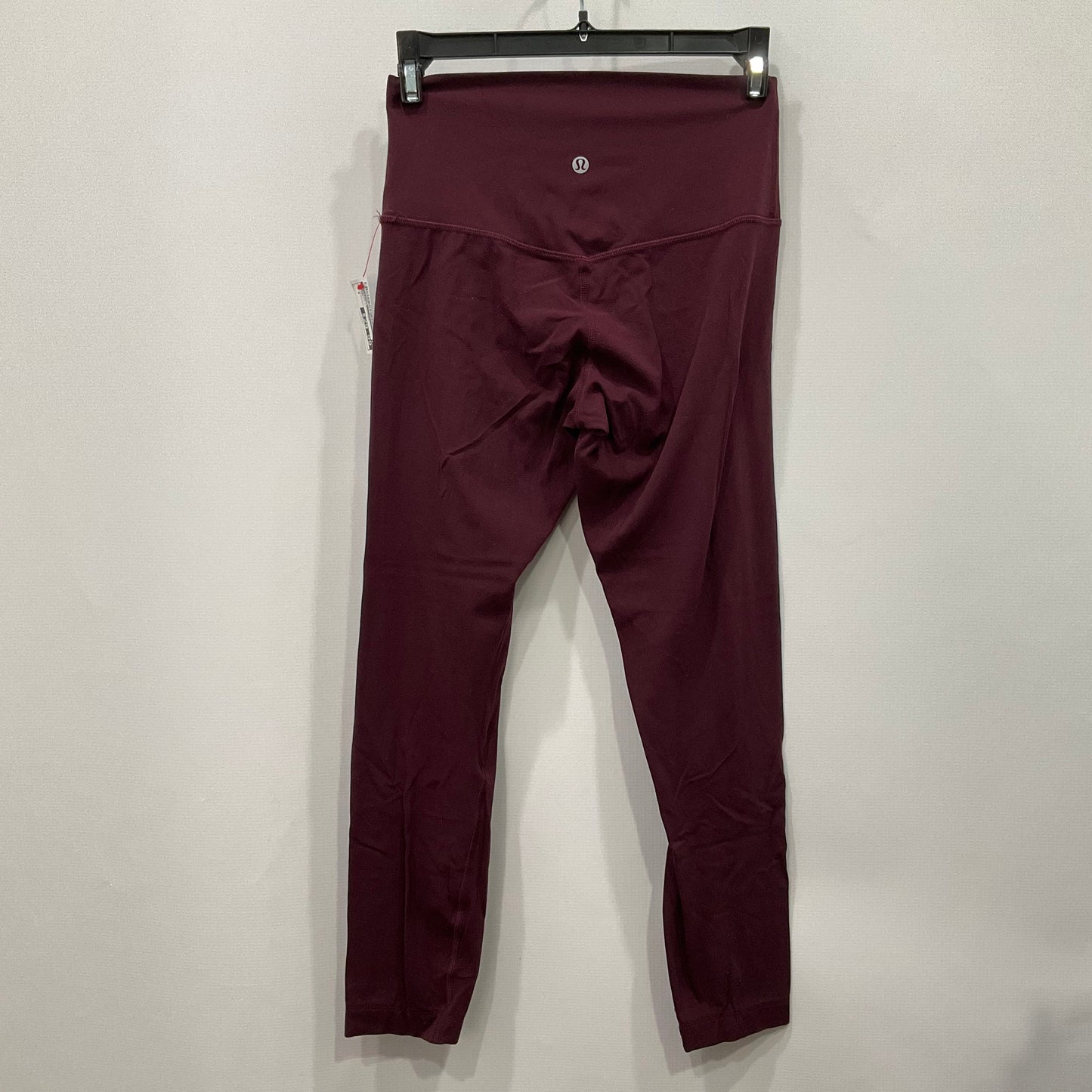 Athletic Leggings By Lululemon In Maroon, Size: 6