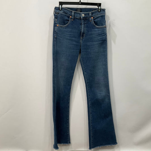 Jeans Flared By Citizens Of Humanity In Blue Denim, Size: 4