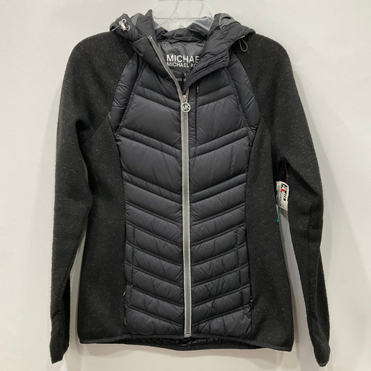 Jacket Puffer & Quilted By Michael By Michael Kors In Black, Size: S