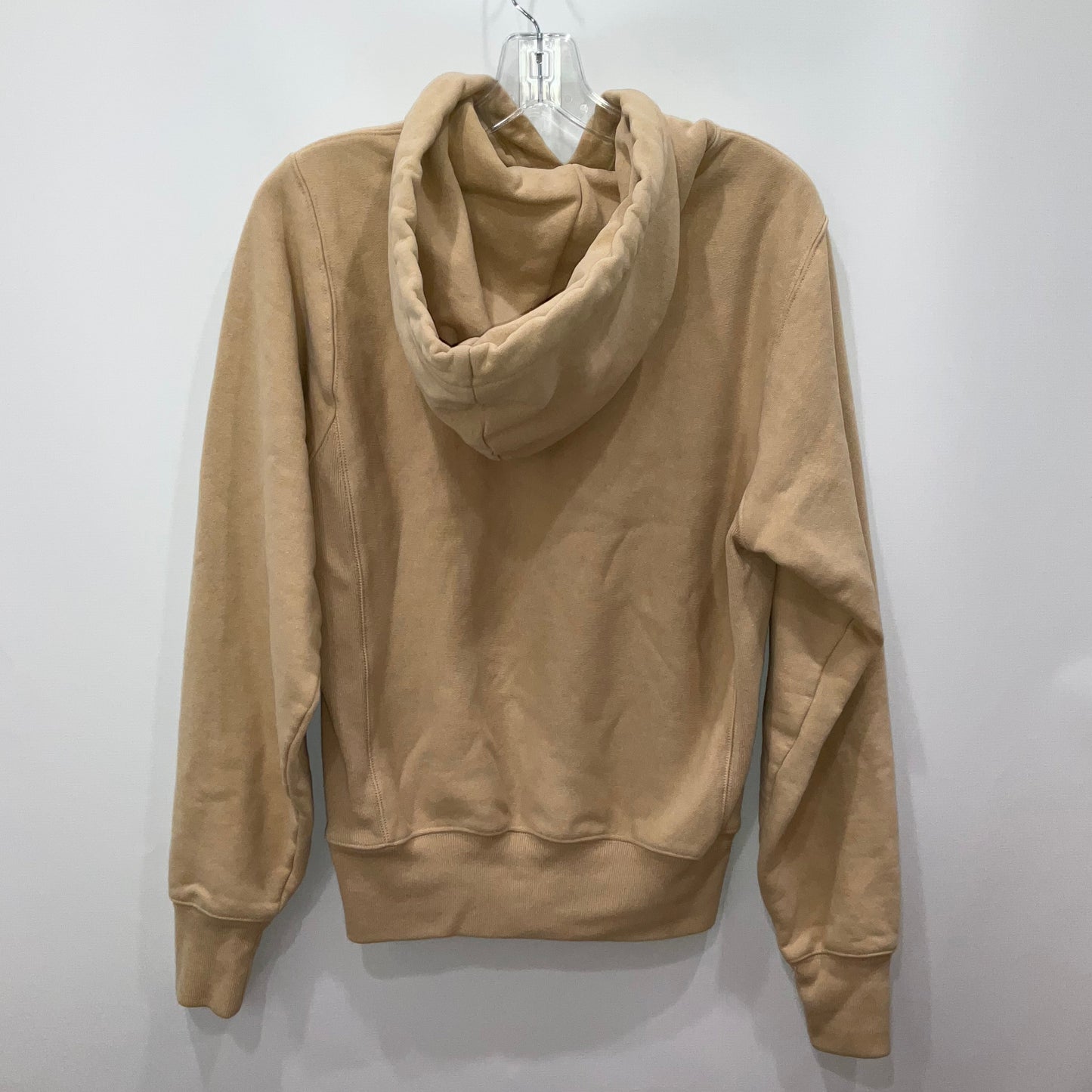 Sweatshirt Hoodie By Champion In Tan, Size: Xs