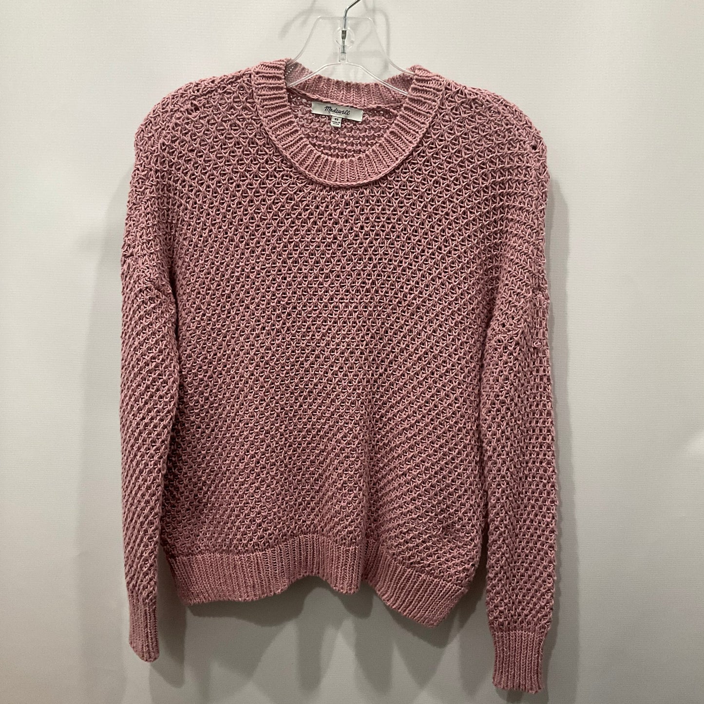 Sweater By Madewell In Pink, Size: Xs