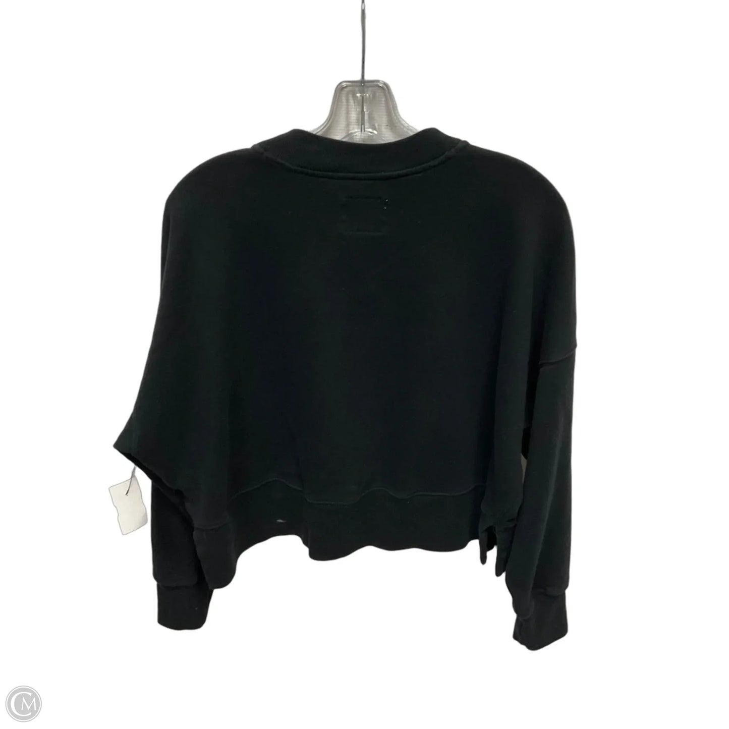 Sweatshirt Crewneck By Abercrombie And Fitch In Black, Size: S