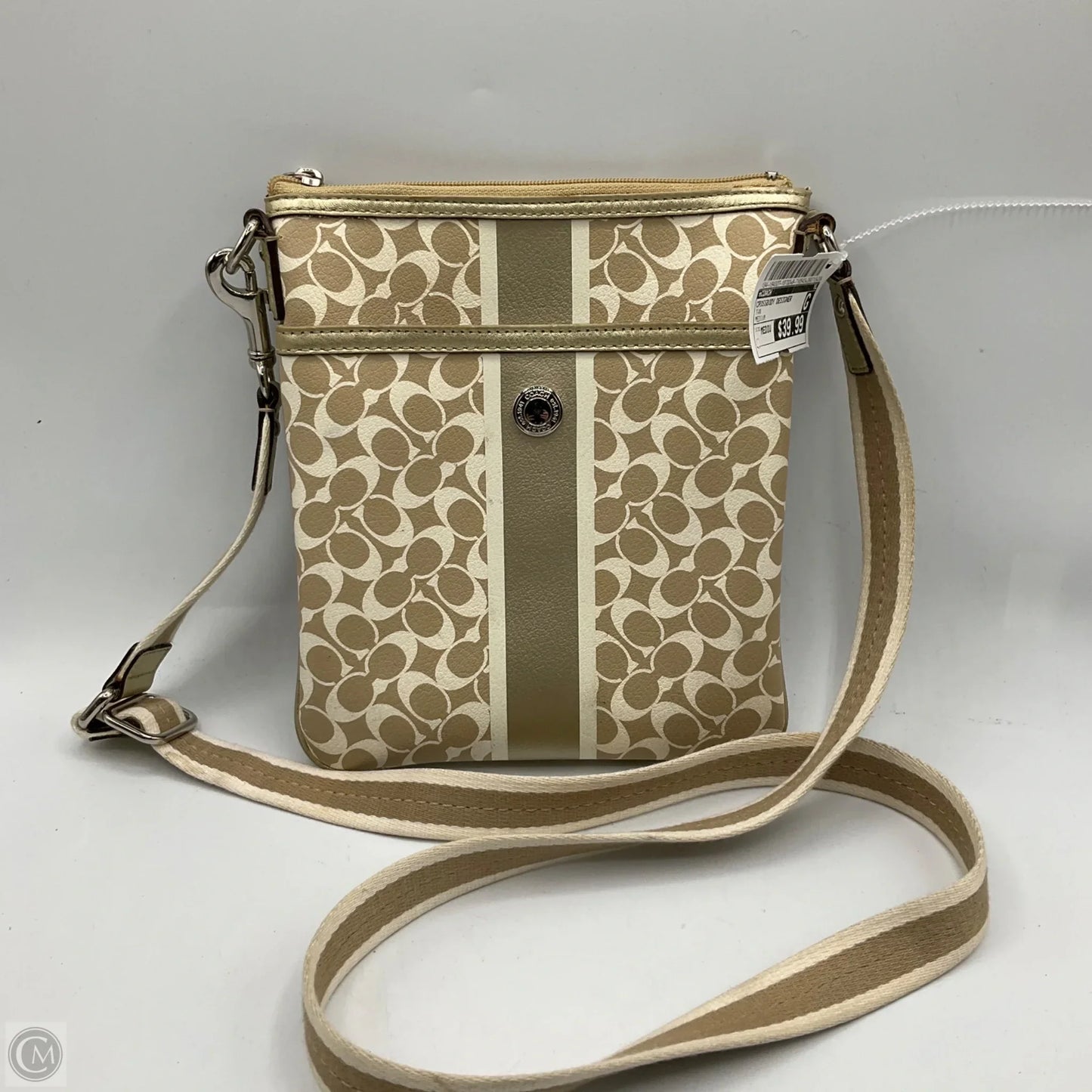 Crossbody Designer By Coach, Size: Medium